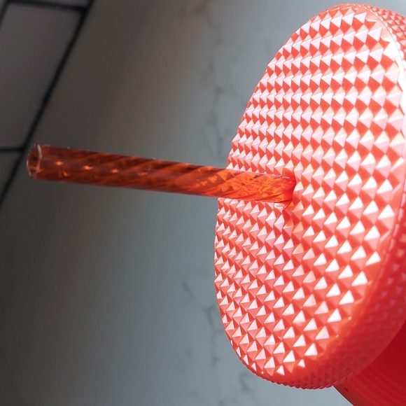 Starbucks Peach Orange Studded Tumbler Cold Cup Venti - Picture 6 of 7